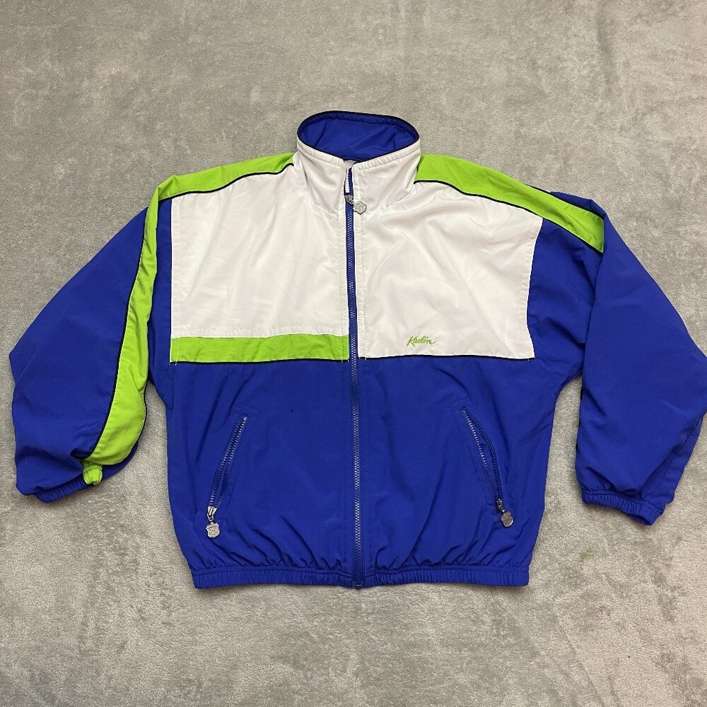 Kaelin Tracksuit Jacket Joggers Medium Vintage 80’s Size Medium